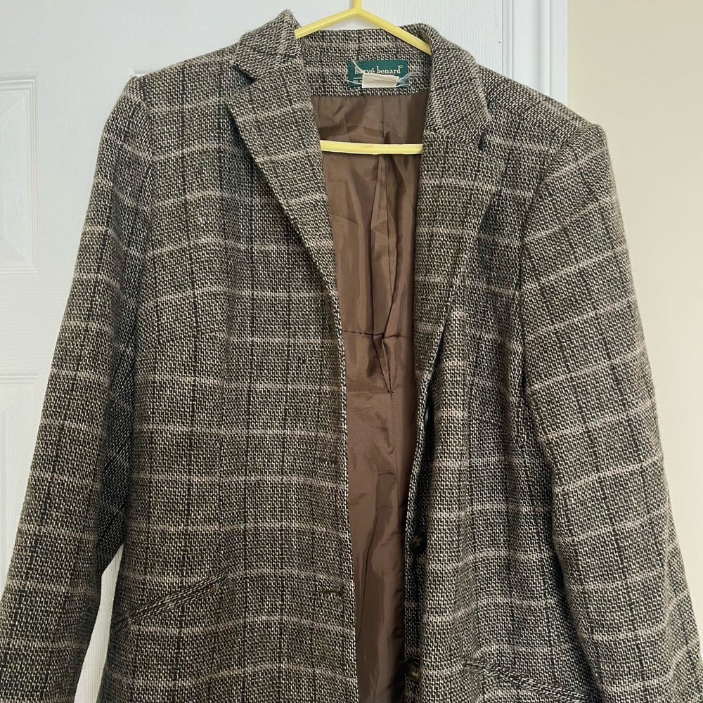 Green wool blazer